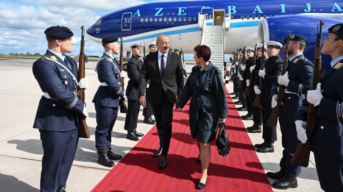 Prezident İlham Əliyev Almaniyaya rəsmi səfərə gedib