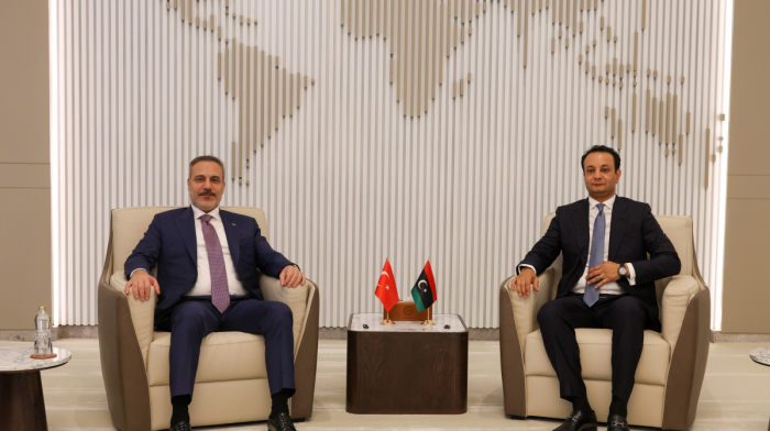 Hakan Fidan Liviya səfəri çərçivəsində Haftarla görüşüb