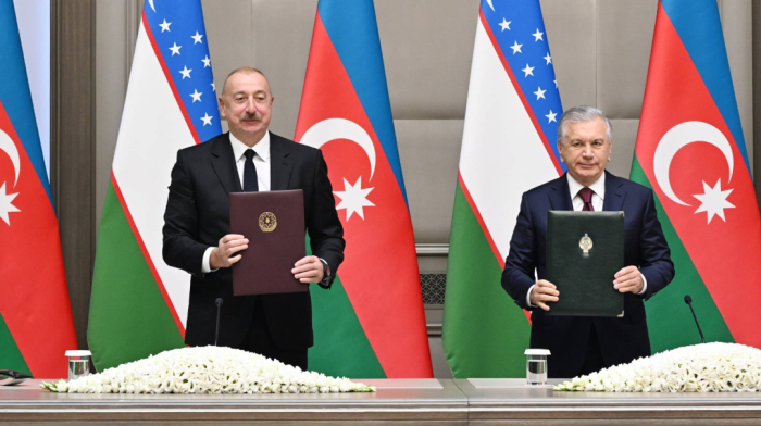 Prezident  İlham Əliyev Azərbaycan–Özbəkistan əlaqələrinin misilsiz inkişafını vurğulayıb