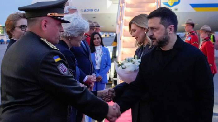 Ukrayna zərbələrin məsafəsini artırıb, Zelenski hava müdafiəsini müzakirə etmək üçün Kanadaya gedib