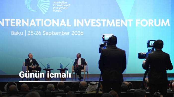 Günün icmalı: İnvestisiya sazişləri, Formula 1 həyəcanı və diplomatiya