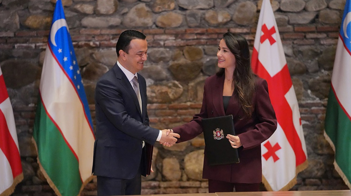 Gürcüstan və Özbəkistan illik ticarət dövriyyəsini 1 milyard dollara çatdırmağı hədəfləyir