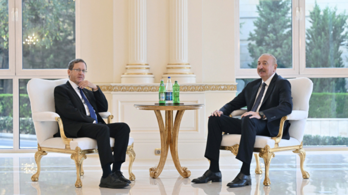 Azərbaycan–İsrail münasibətləri və regional məsələlər prezidentlərin görüşündə müzakirə olunub
